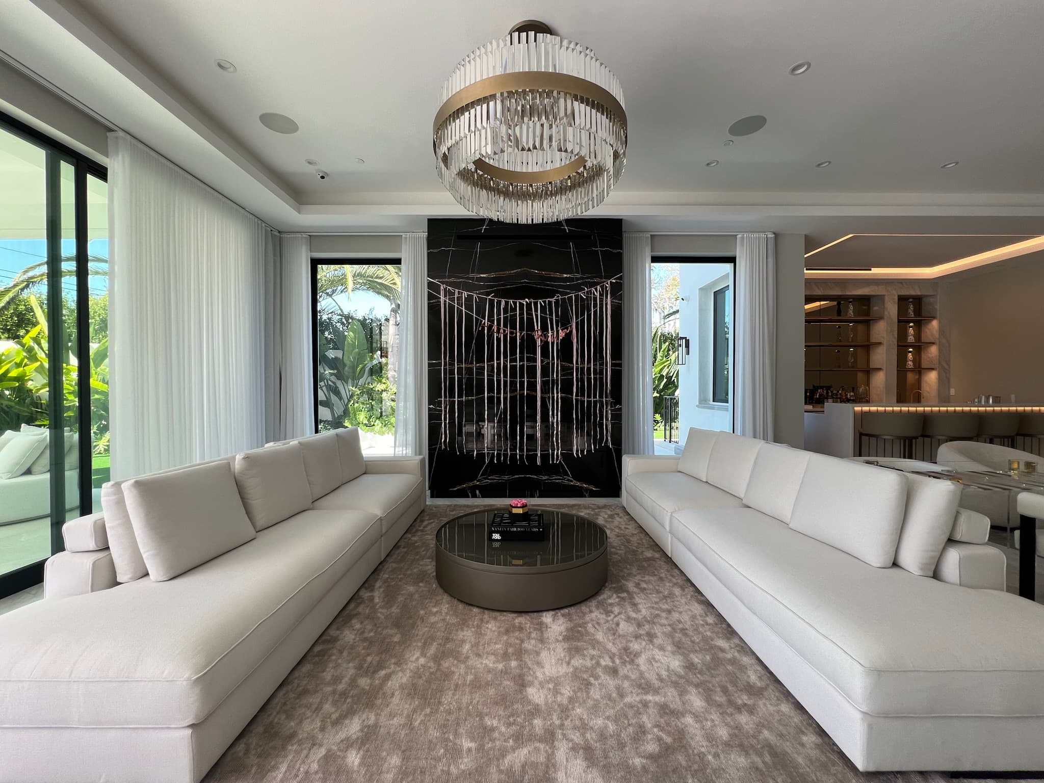 Bel Air Foothill Dr custom home, on-site photograph 11