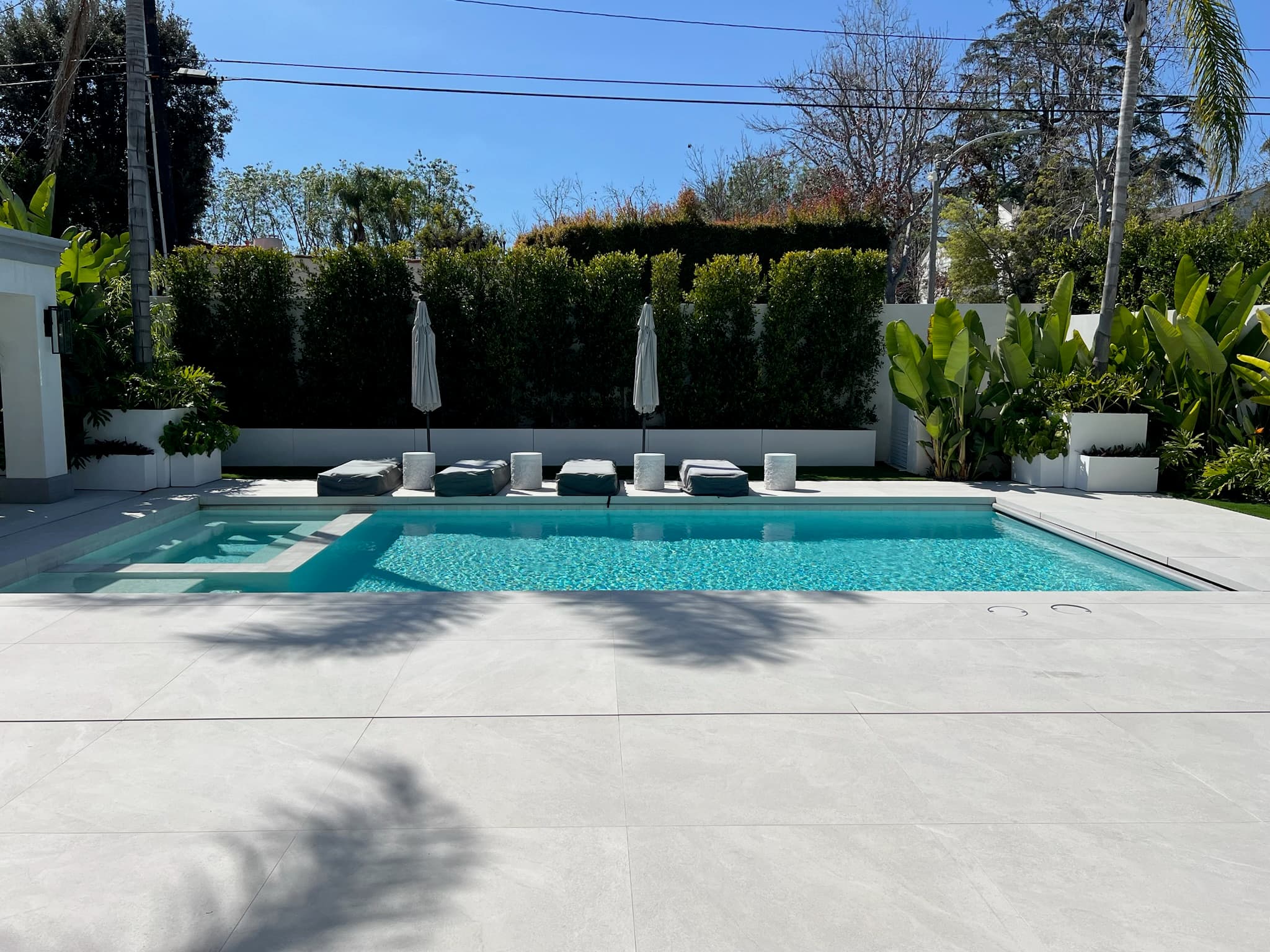 Bel Air Foothill Dr custom home, on-site photograph 12