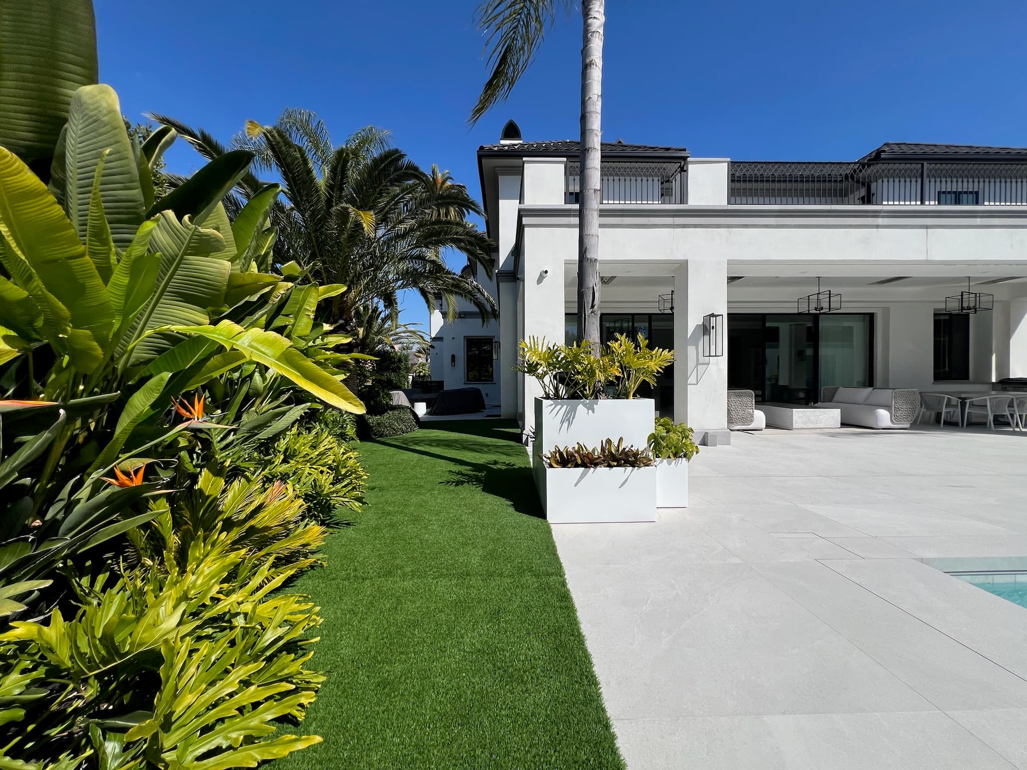 Bel Air Foothill Dr custom home, on-site photograph 15