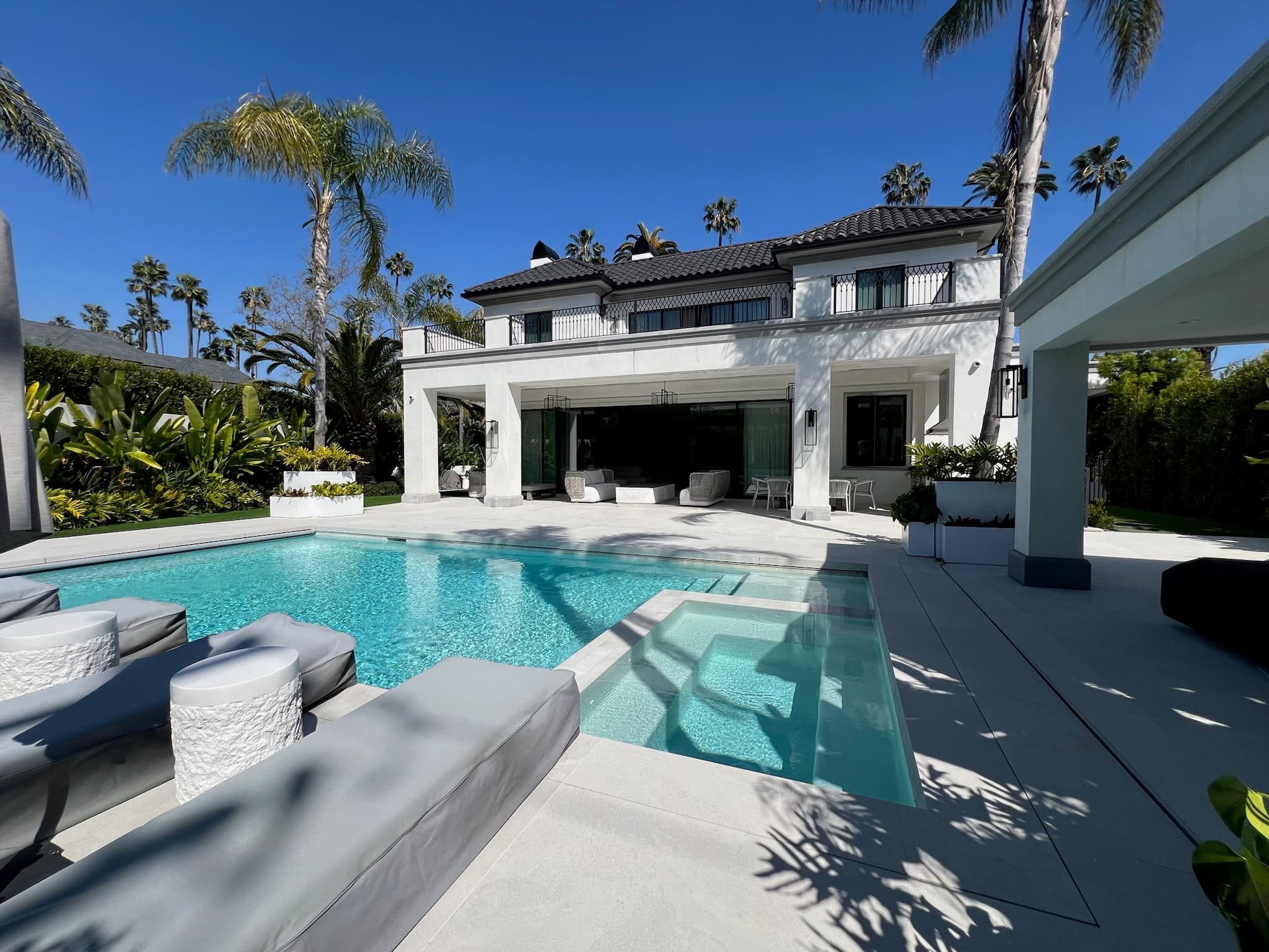 Bel Air Foothill Dr custom home, on-site photograph 16