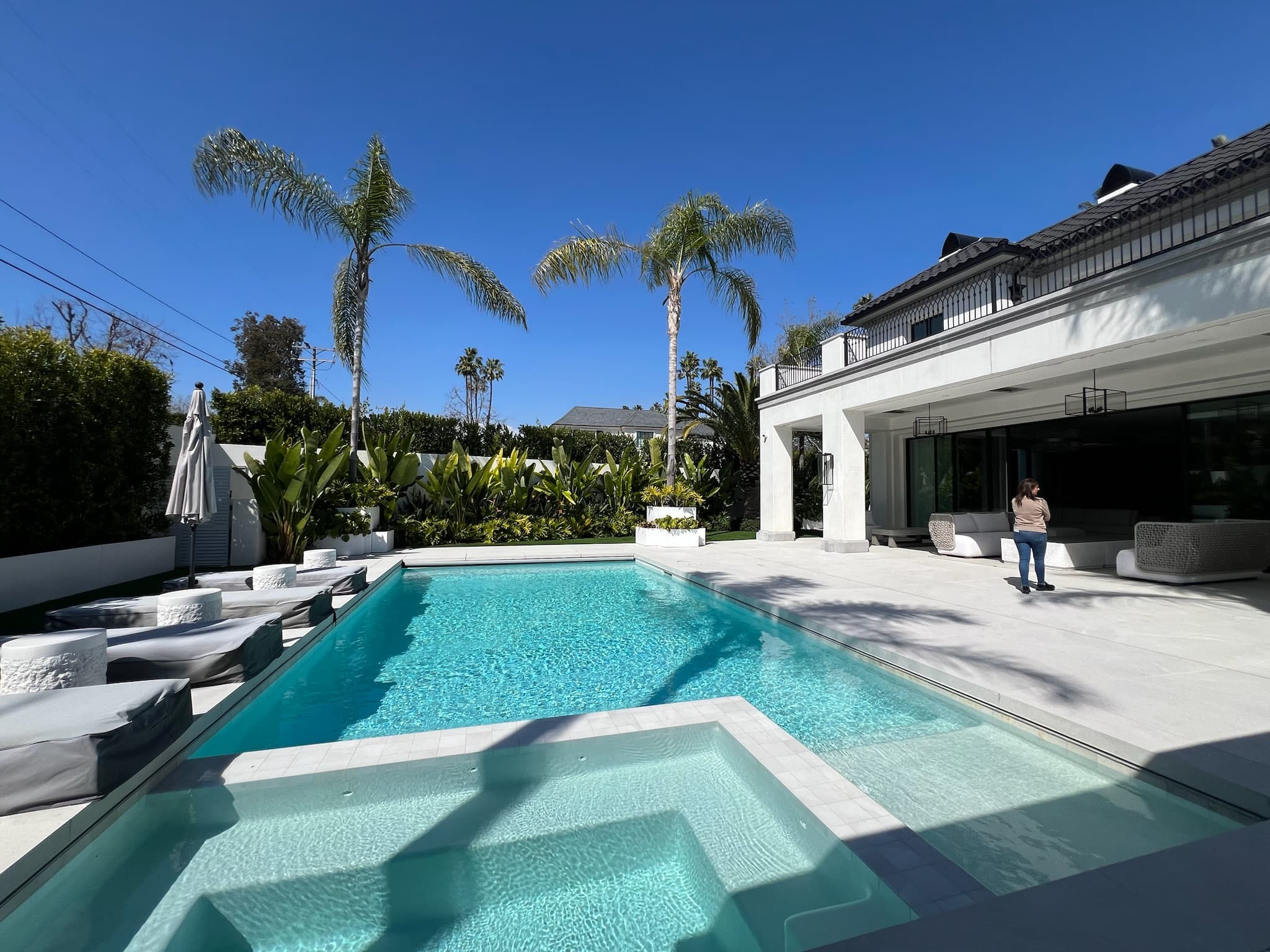 Bel Air Foothill Dr custom home, on-site photograph 17