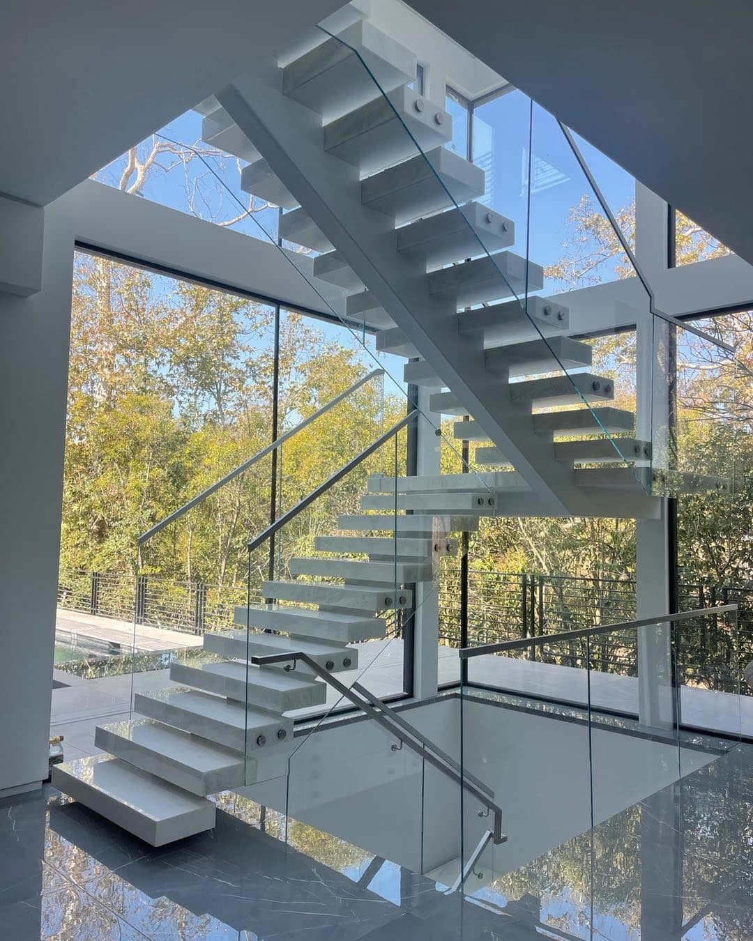 Bel Air McClellan Dr custom home, on-site photograph 1
