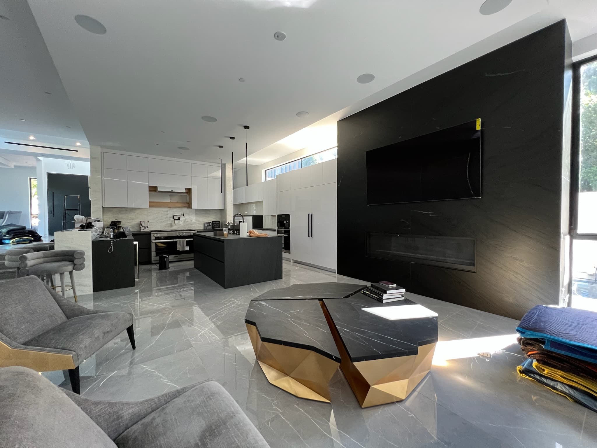 Bel Air McClellan Dr custom home, on-site photograph 2