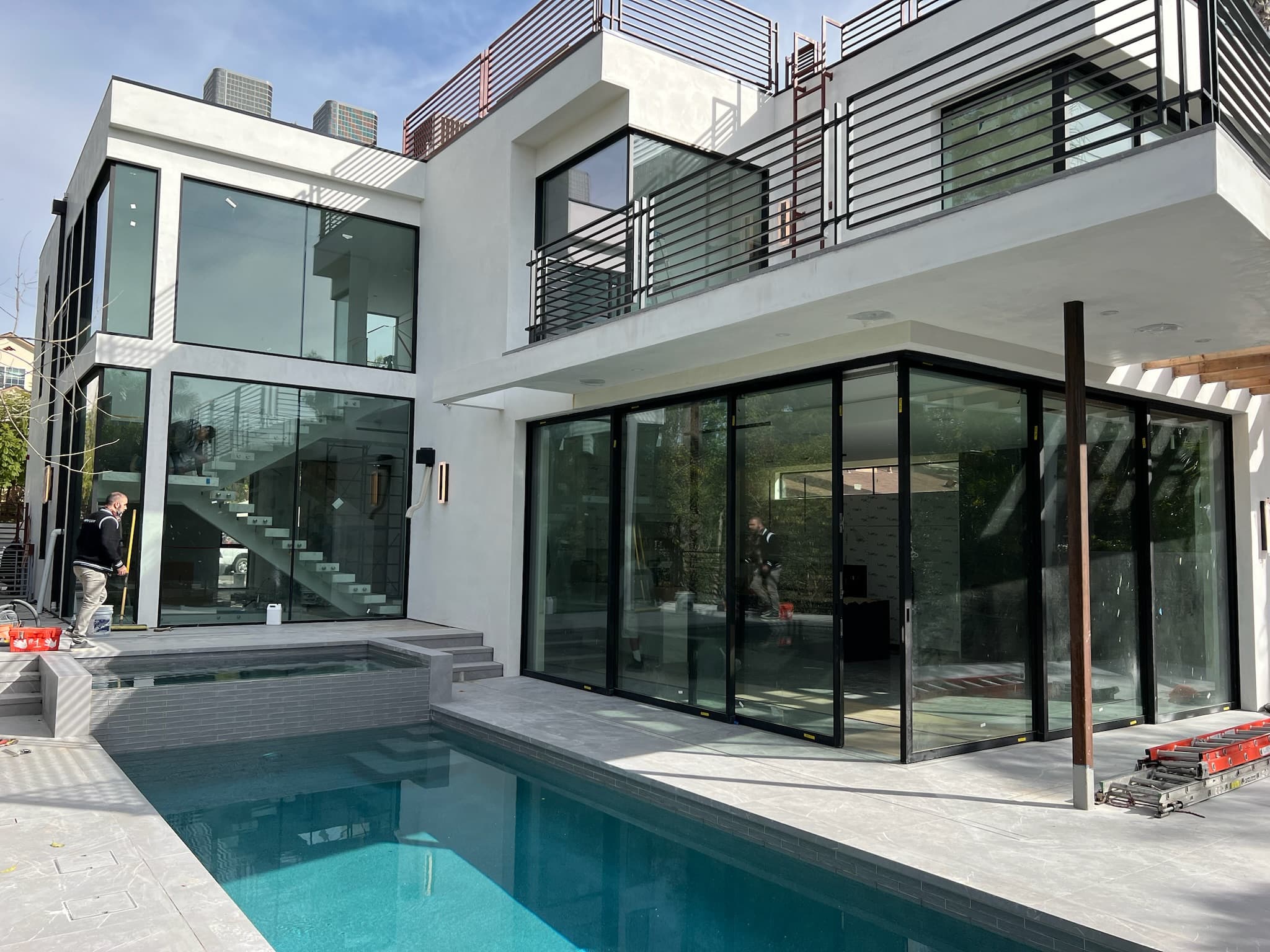 Bel Air McClellan Dr custom home, on-site photograph 7