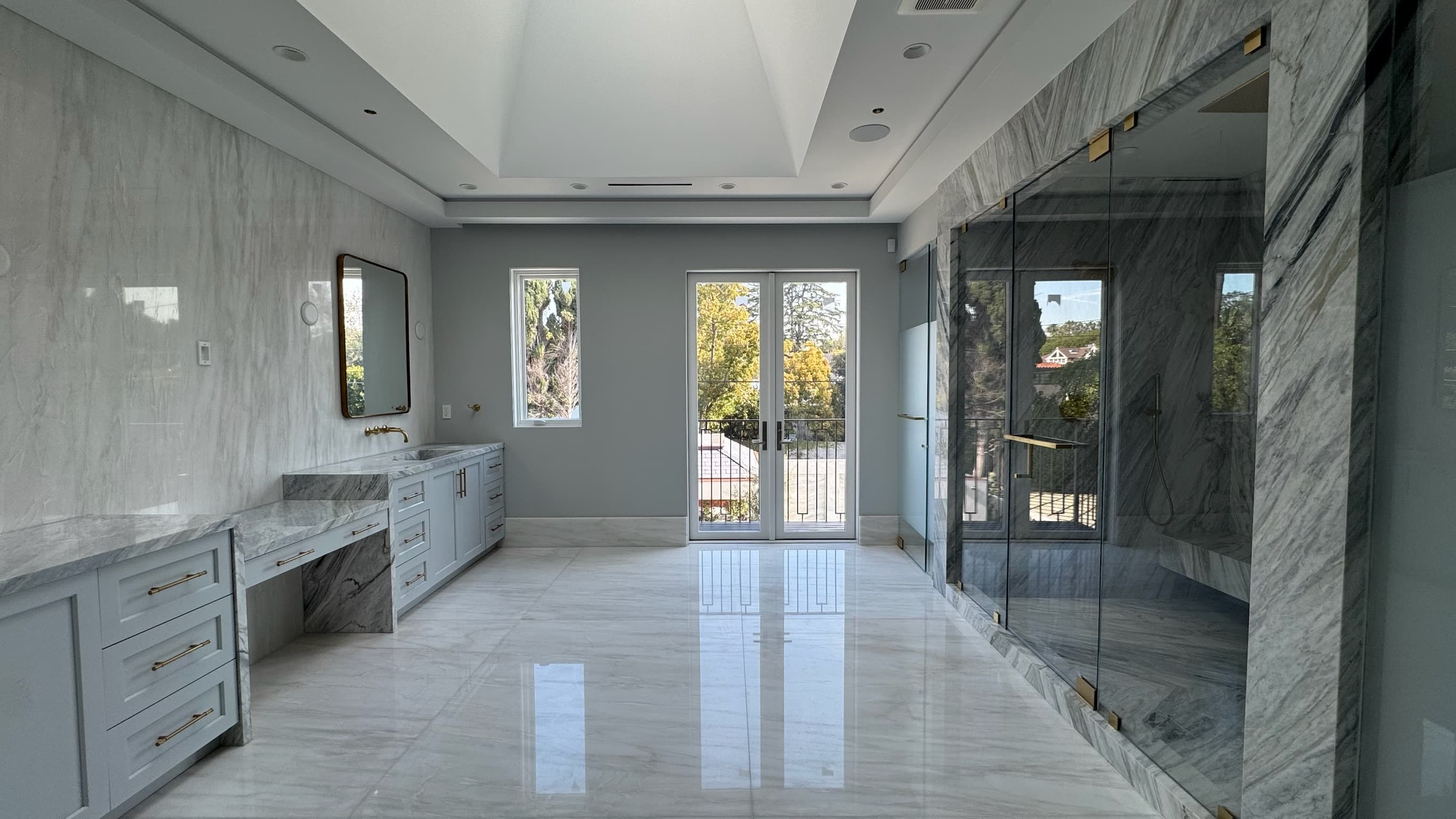 Beverly Hills Camden Dr custom home, on-site photograph 23