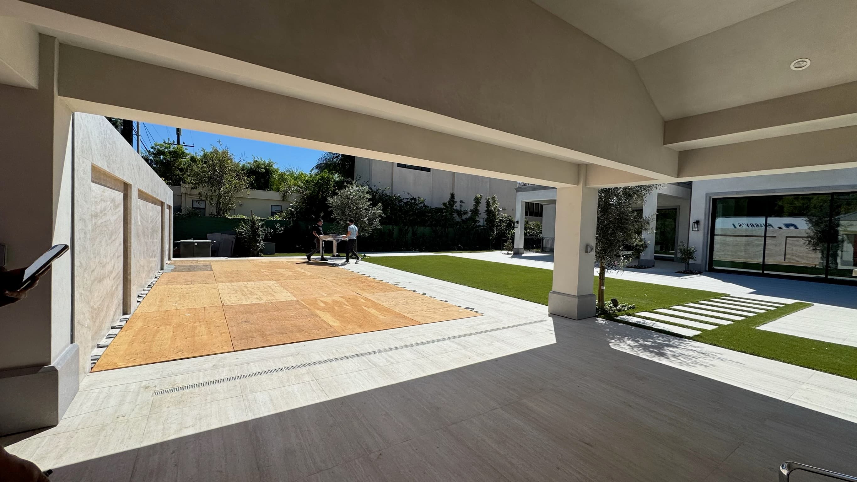 Beverly Hills Camden Dr custom home, on-site photograph 35
