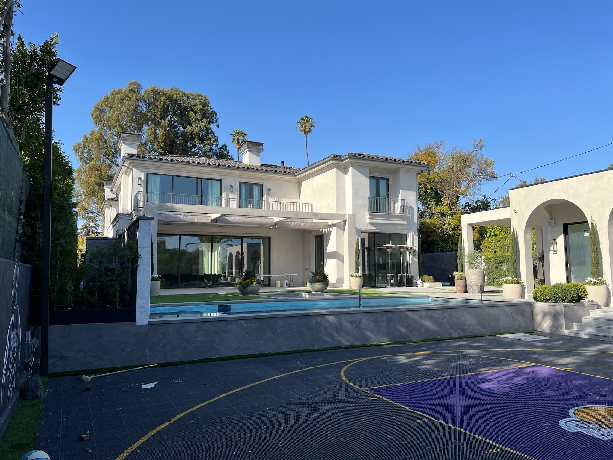 Los Angeles Helena St custom home, on-site photograph 1