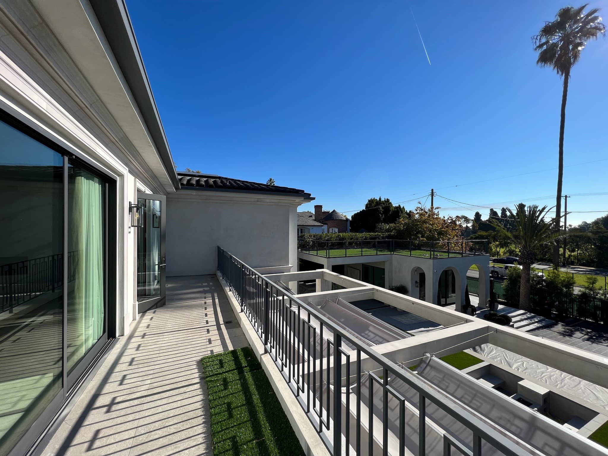 Los Angeles Helena St custom home, on-site photograph 2
