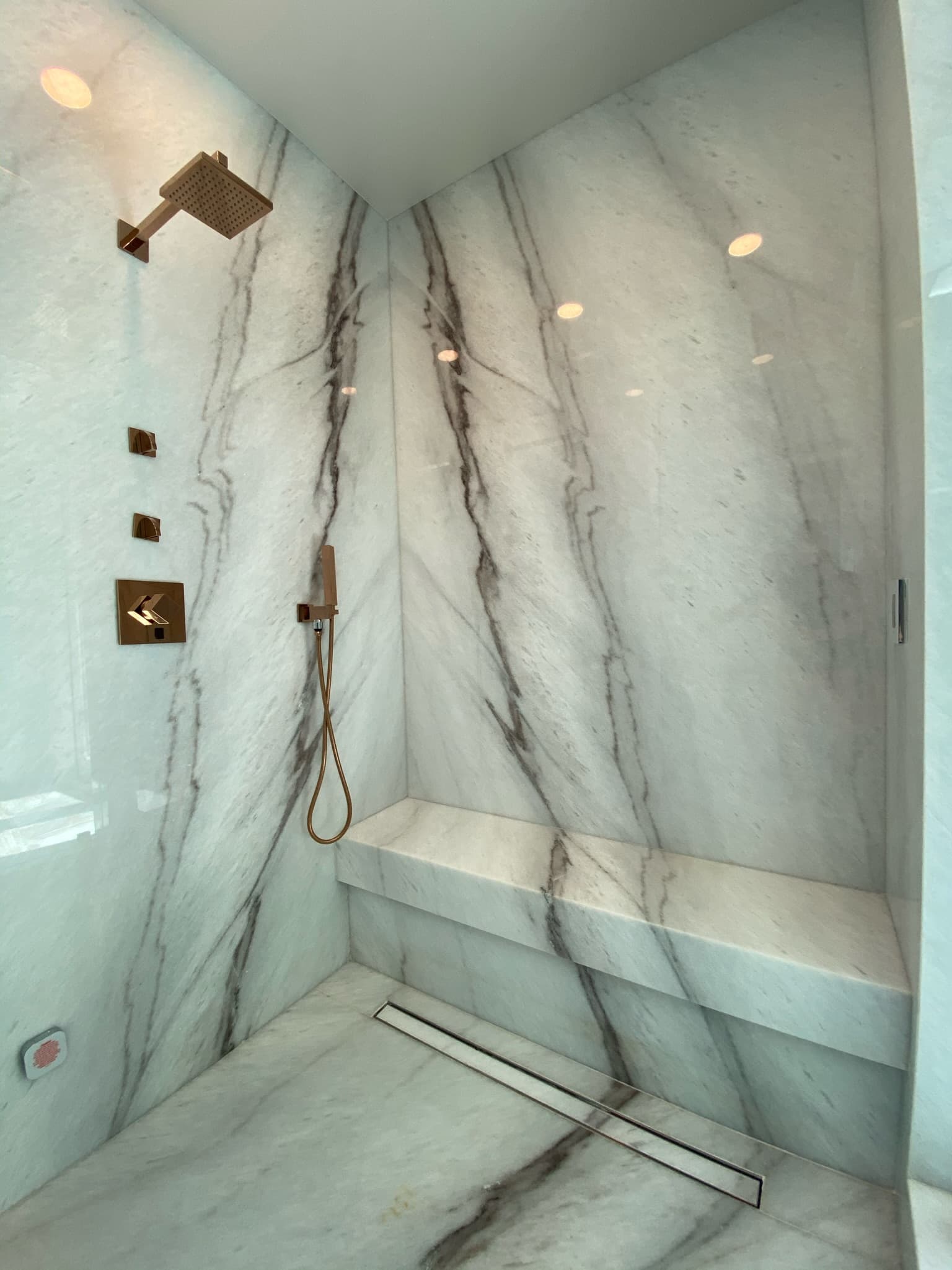Los Angeles Helena St custom home, on-site photograph 3