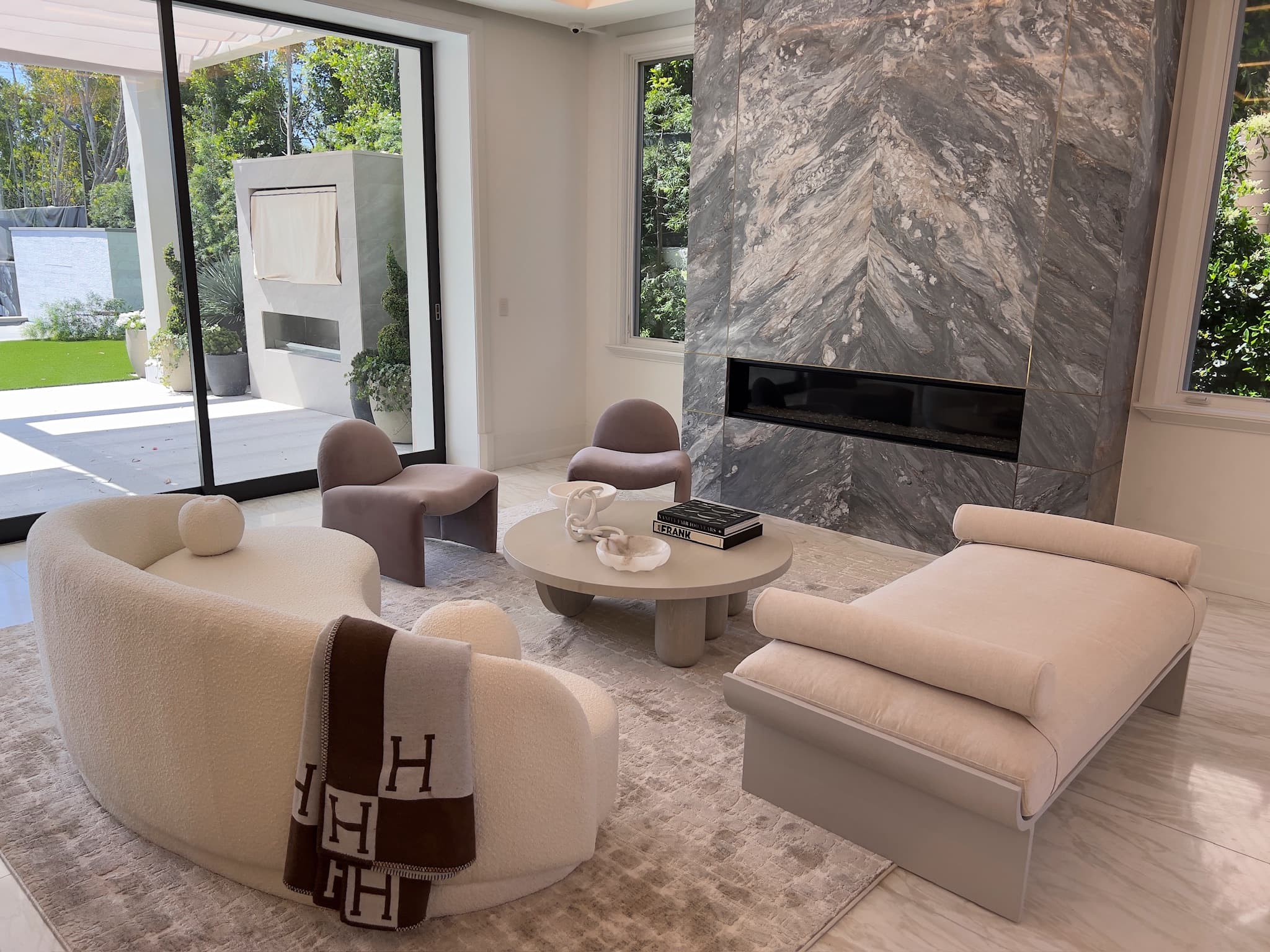 Los Angeles Helena St custom home, on-site photograph 8
