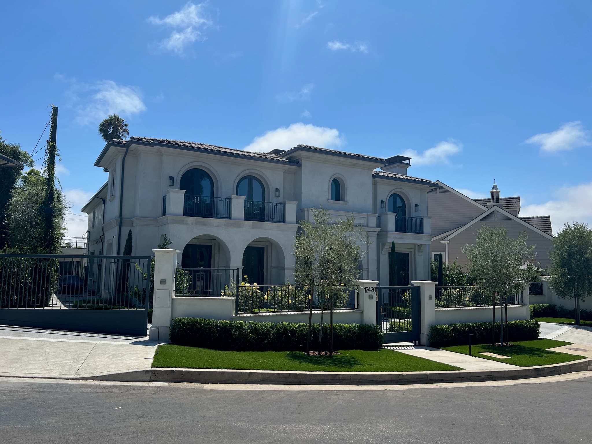 Los Angeles Helena St custom home, on-site photograph 10