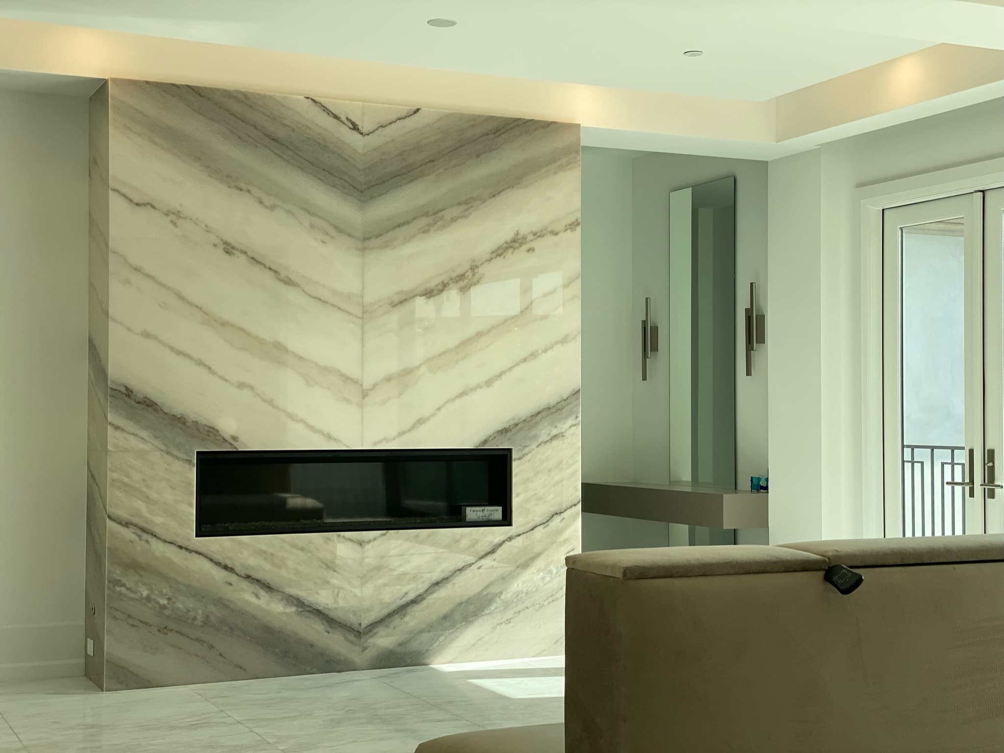 Los Angeles Helena St custom home, on-site photograph 17