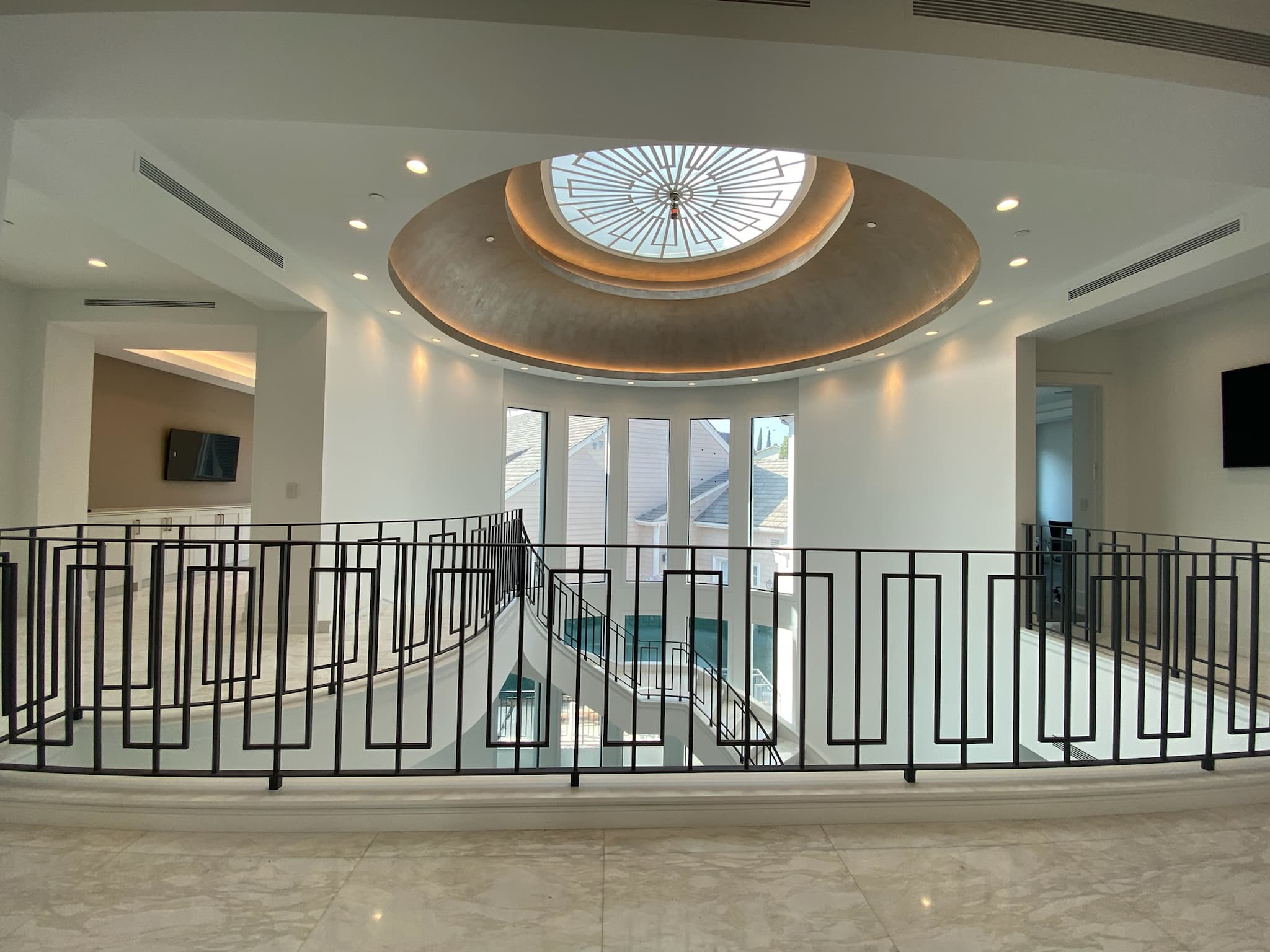 Los Angeles Helena St custom home, on-site photograph 19