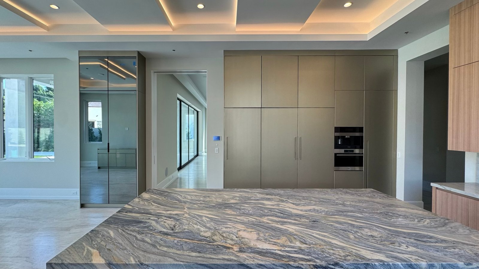 Field documentation Home automation custom home, on-site photograph 2