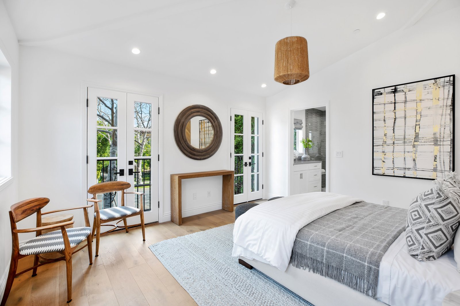 Beverly Hills Walden Dr custom home, on-site photograph 19