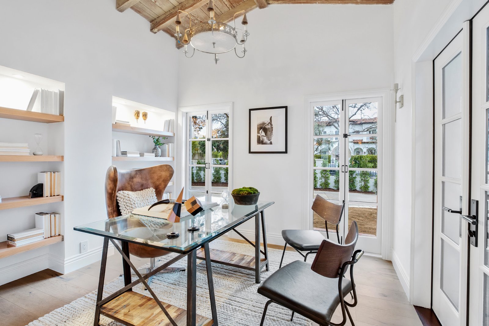 Beverly Hills Walden Dr custom home, on-site photograph 8