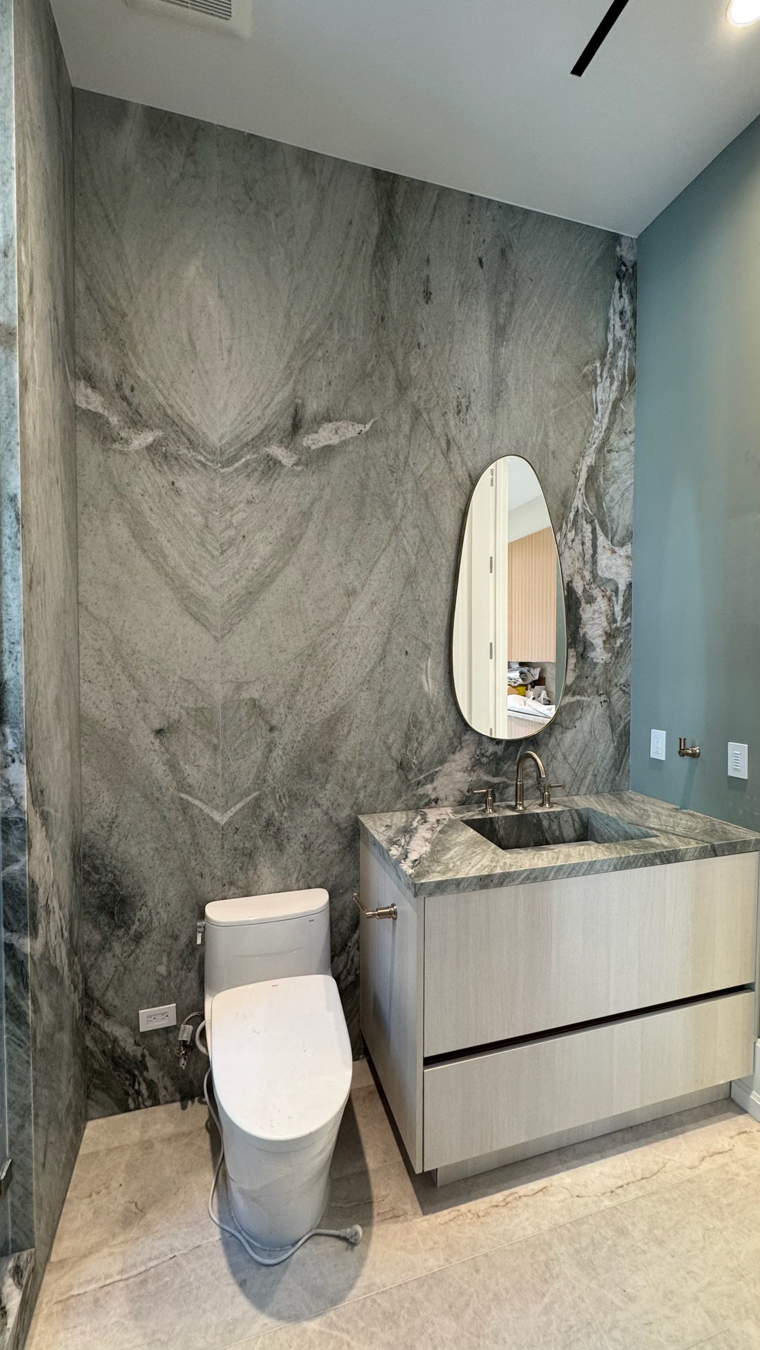 Beverly Hills Camden Drive residence interior detail